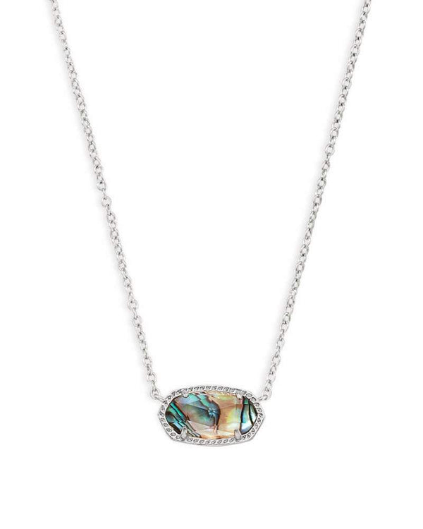 Kendra Scott Elisa Satellite Gold Pendant Necklace in Lilac Abalone | The  Paper Store