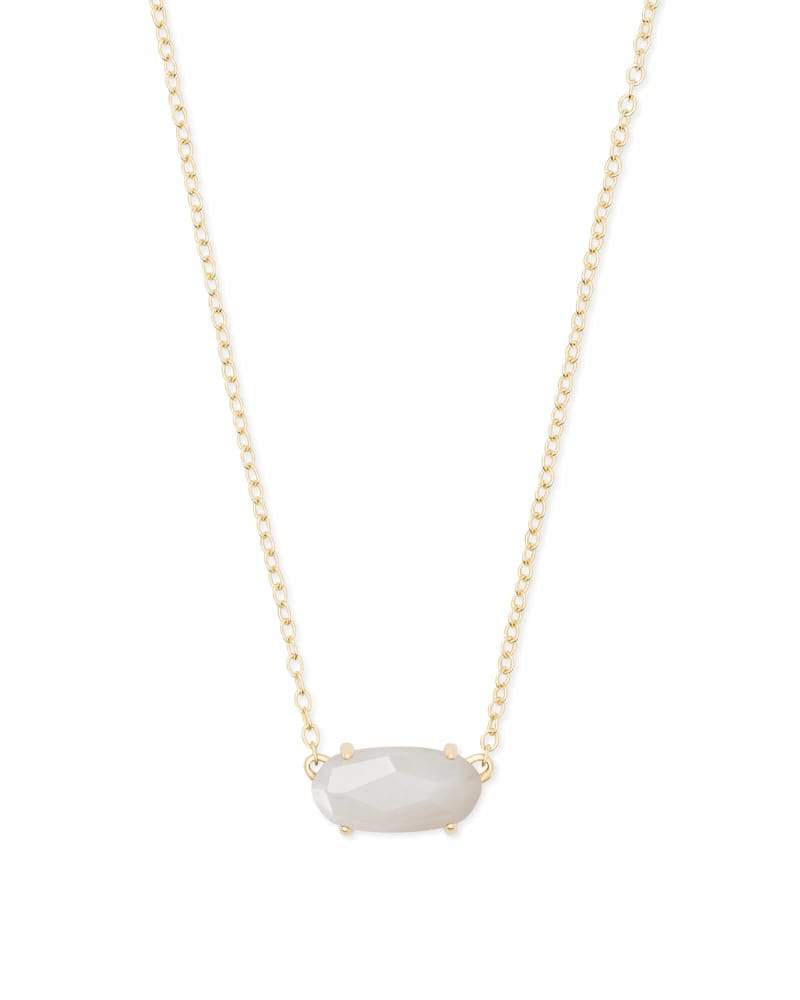 KENDRA SCOTT • Eva Mother of Pearl Pendant Gold Necklace | Gold pendant  necklace, Pearl pendant, Gold pendant