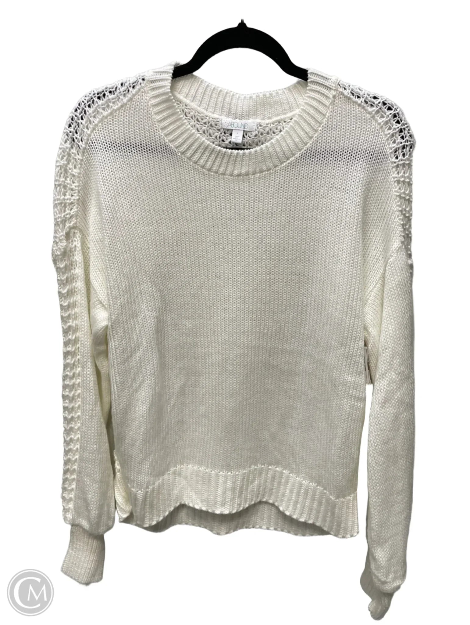 Sweater By Abound In Cream, Size: S