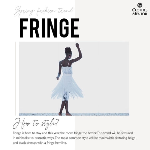 Fringe - Spring Fashion Trends