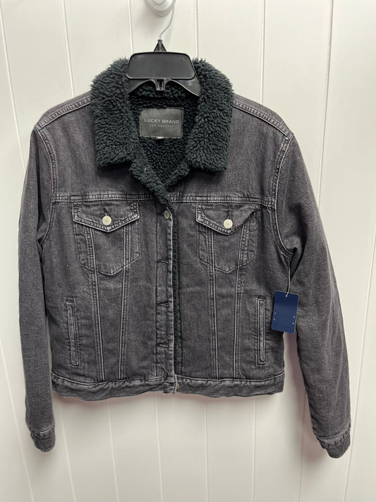 Lucky Brand Sherpa Trucker Denim Jacket