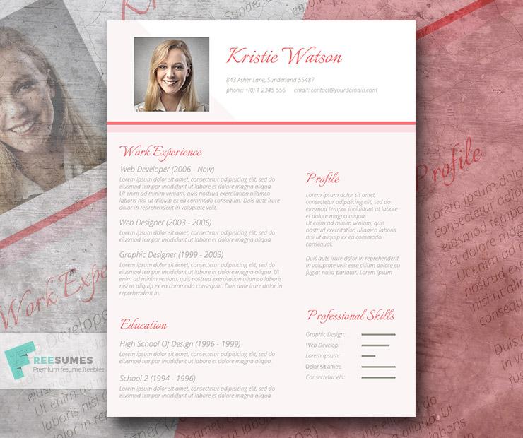 downloadable microsoft word resume templates