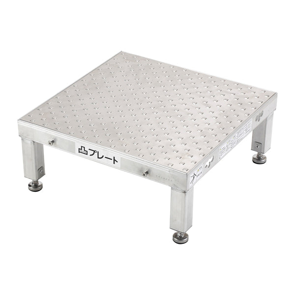 アルインコ(配送先法人限定) 低床作業台 凸プレート LFP0904H 天板サイズ：900×450mm 