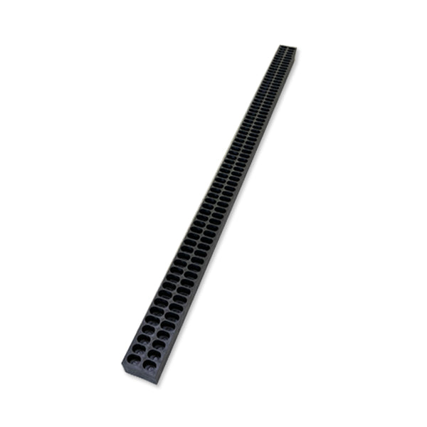 樹脂角材 敷棒くん 6本セット 黒 再生プラスチック製 ウッドプラスチックテクノロジー