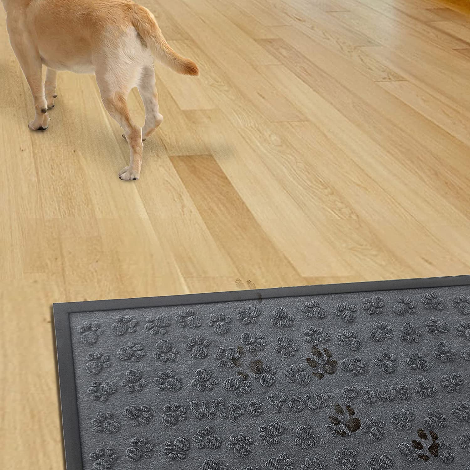 large welcome rug