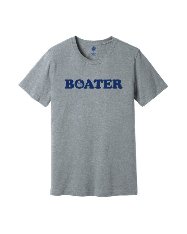 The Great Lakes - Detroit Lake Clair St. State Lake T-Shirt Boater Ink – Blue