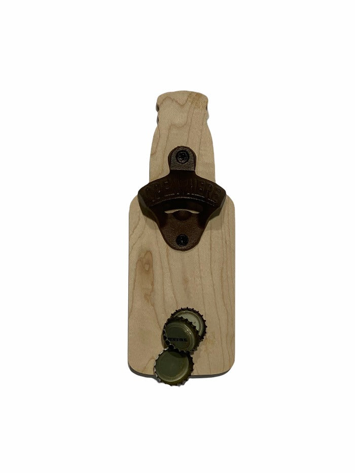 The Great Lakes State Bottle Shaped Magnetic Bottle Opener