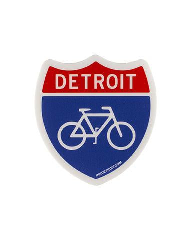 Ink Detroit Motor City Kitty Vinyl Die Cut Sticker