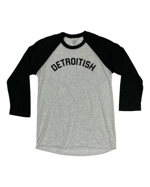 Mens Detroit Bend Triblend 3/4 Sleeve Baseball T-shirt — Detroit Shirt  Company