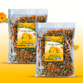 Flores de Calendula Herbal/Tea 4 oz-113gr. Mercadela Flower PIEL MAS S |  Tierra Naturaleza