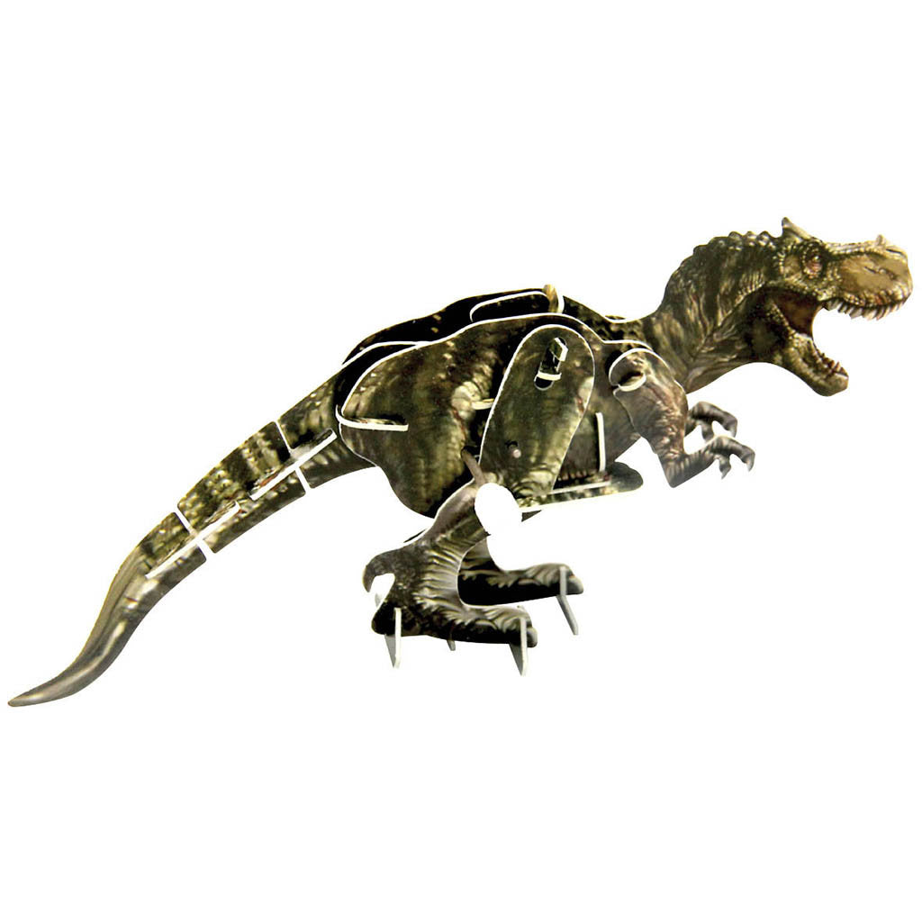 Wind Up 3d Dinosaur Puzzle Trex Dinosaurs Galore