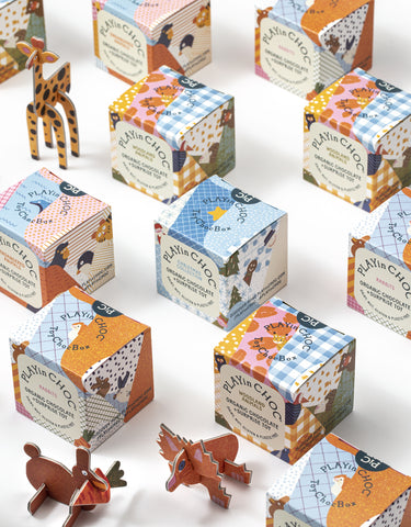 Organic Ethical Chocolate Playin Choc Chocolate Bars Boxes