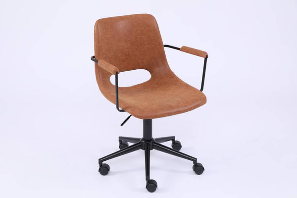 simple leather office chair