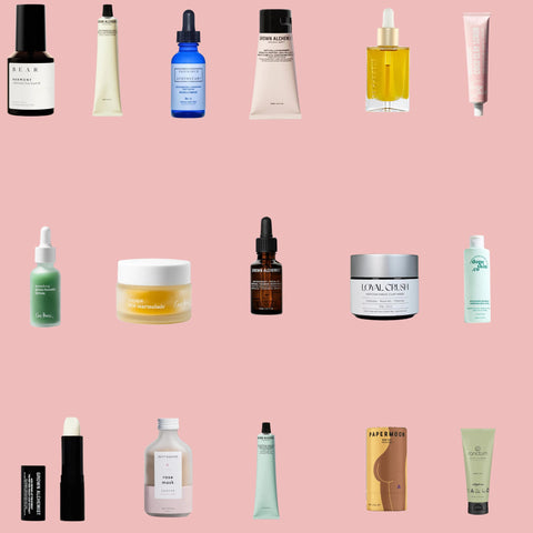 All skincare products