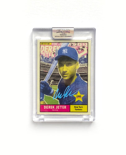 1 of 15 Derek Jeter “New York Nico” Topps Project 70 Artist Autographe