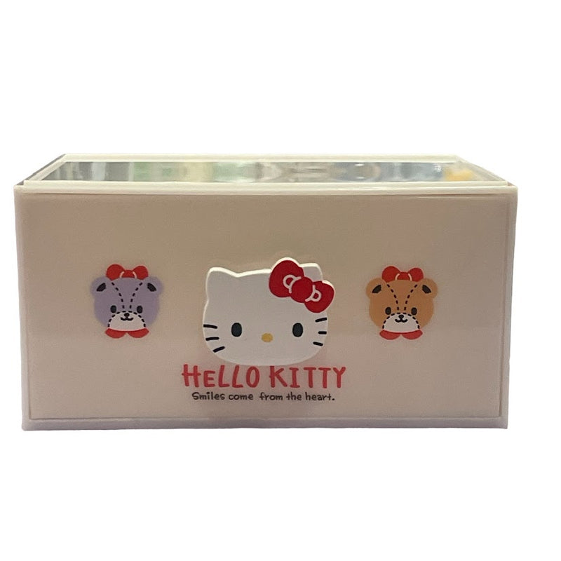 Sanrio Hello Kitty Folding Storage Case with Lid L 367508, Size: Large