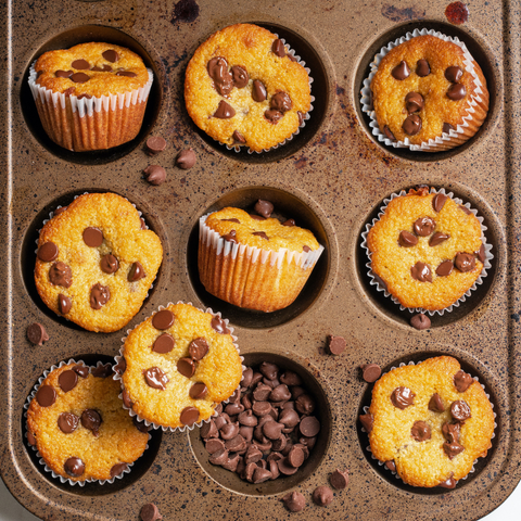 Keto Chocolate Chip Muffins Recipe