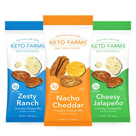 Keto Farms Crunchy Cheese Mix Amazon