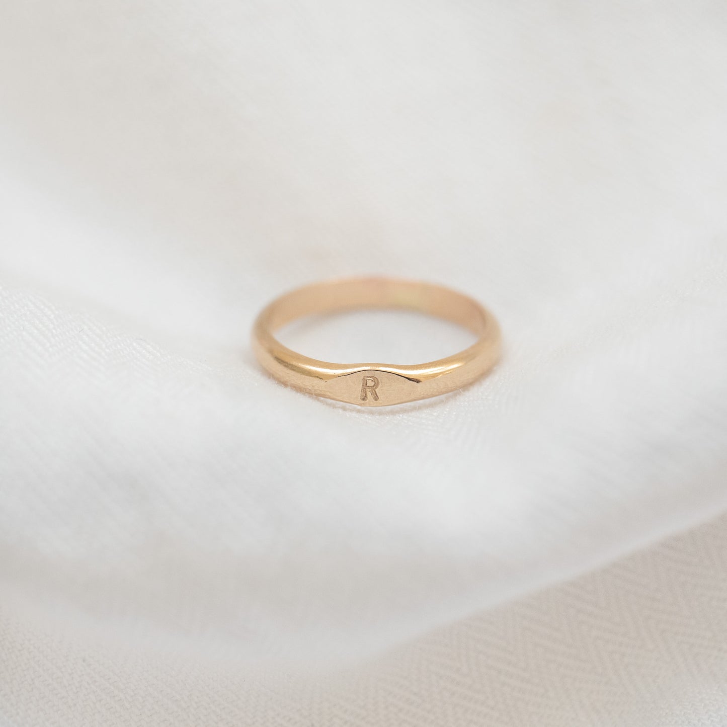 Monogram Signet Ring — Everli Jewelry