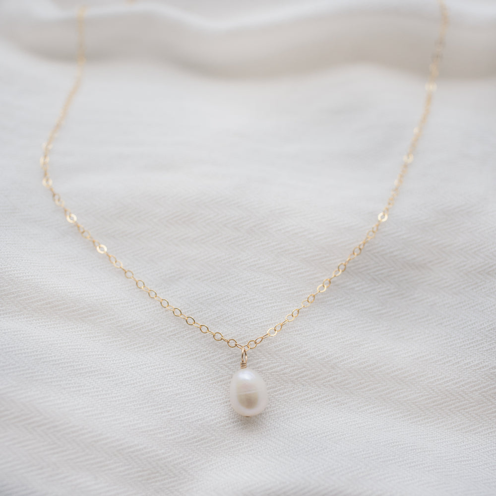 Keshi Pearl Pendant Necklace – Evorly