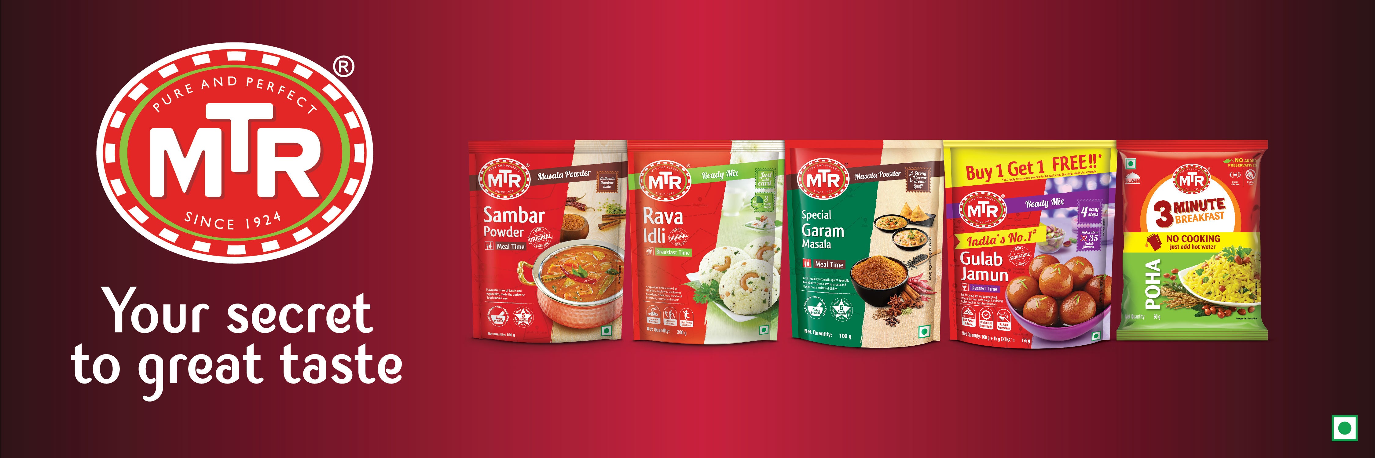 Up to 10% off on MTR Masalas & Breakfast Range | Discount Offers on MTR Foods