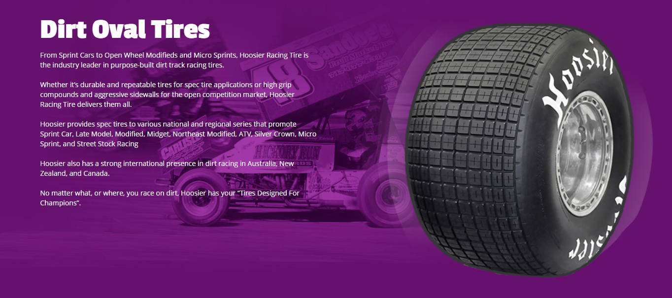 Hoosier Dirt Track tires