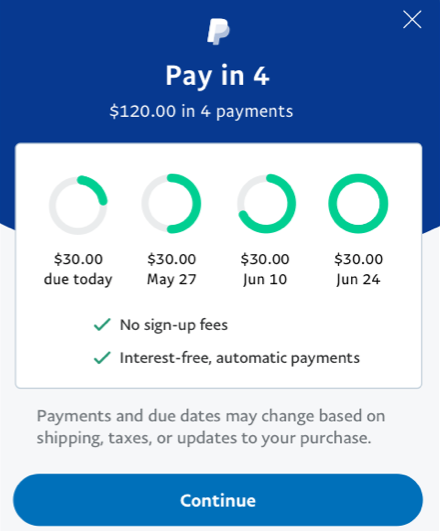 Paypal Pay In 4