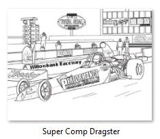 Performance Wholesale Super Comp Dragster Colour In Picture