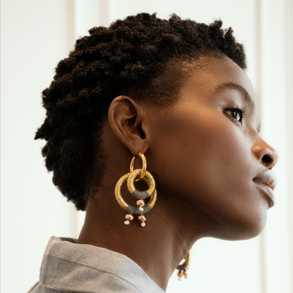 Gravity Gold earrings