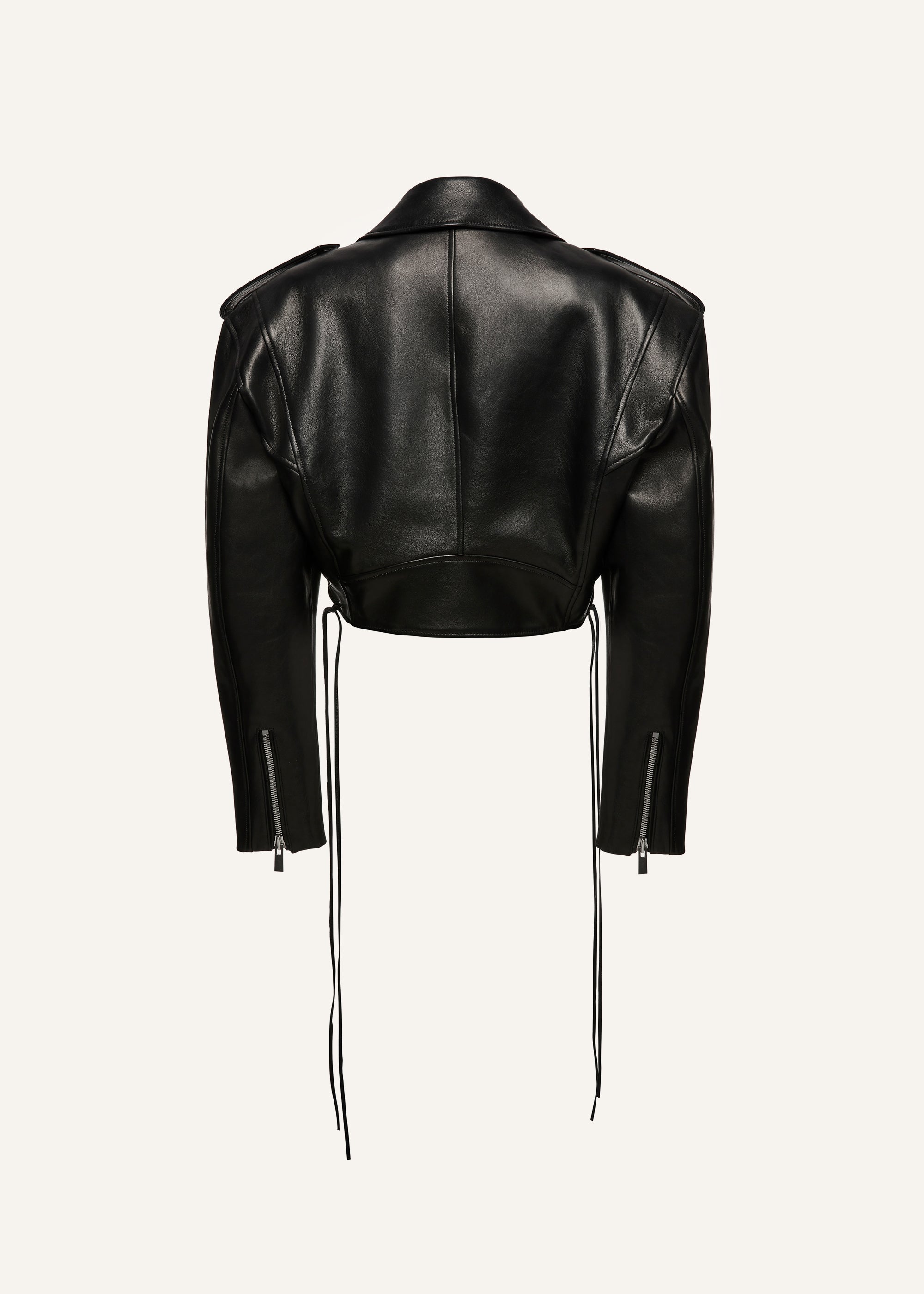 PF20 LEATHER 07 JACKET BLACK