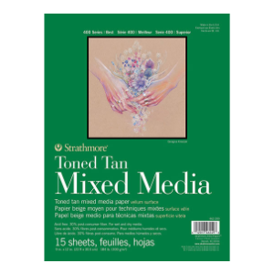 Mixed Media Pad - 60 Sheets – Colour Block