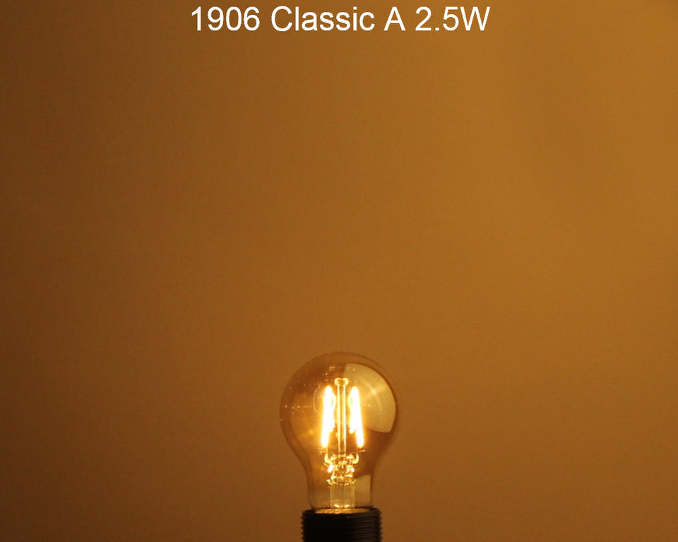 OSRAM Vintage 1906 LED Filament Spiral Globe Bulb - 4.5W E27 Comfort W –  Tungsten Glow Lighting