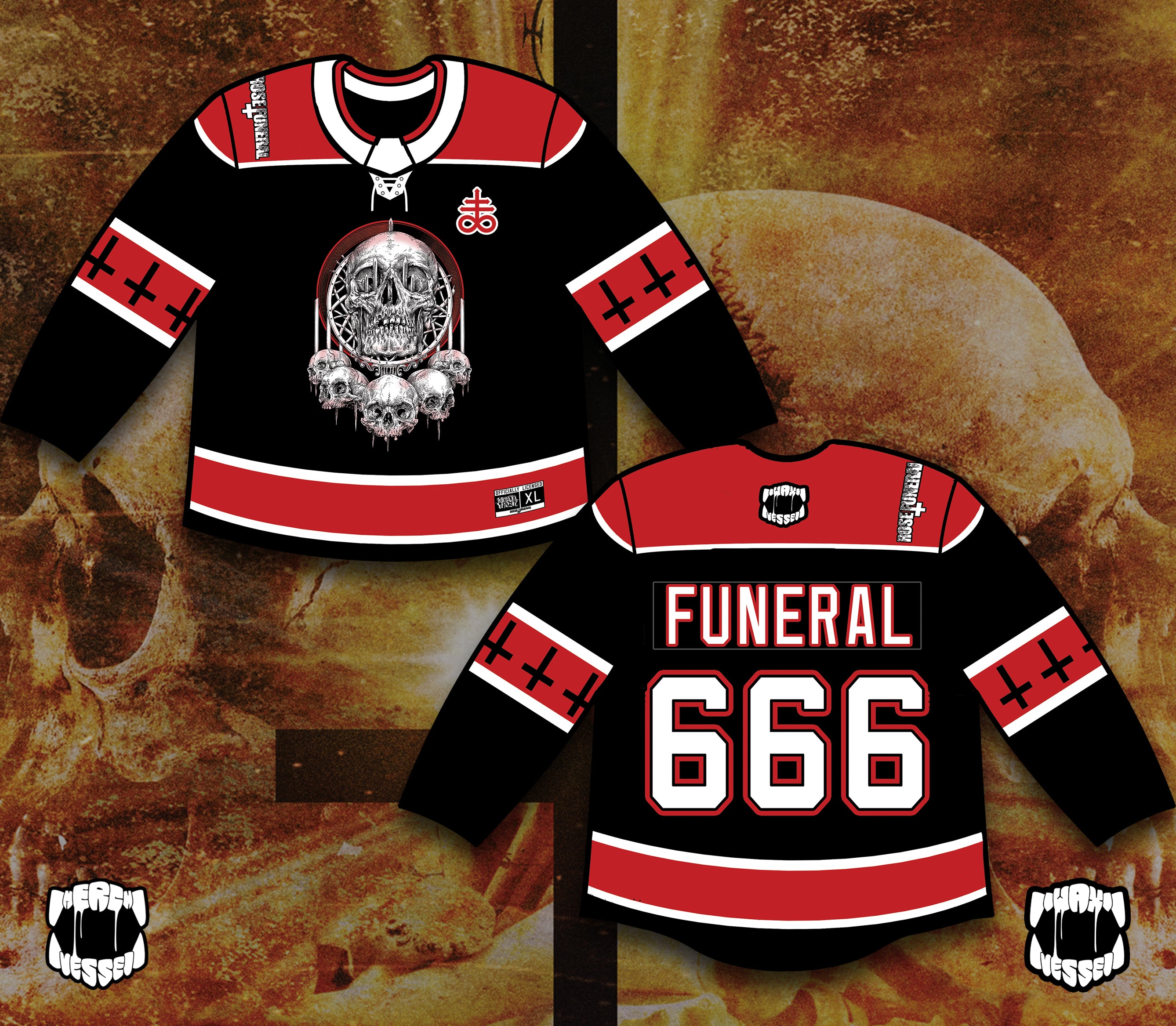 666 hockey jersey