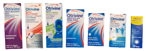 Range of Otrivine products Rosscarbery Pharmacy