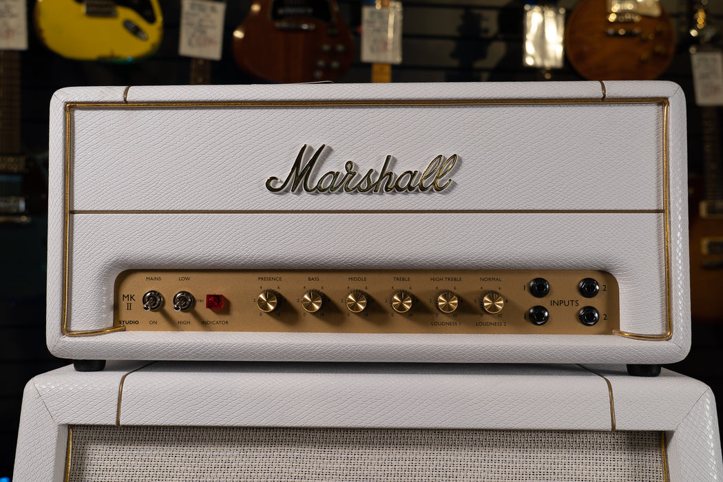 Marshall SV20H Studio Vintage 20W Valve Head White Snakeskin — Fair Deal  Music