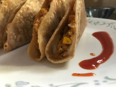 Recipe for Millet Paneer Taco