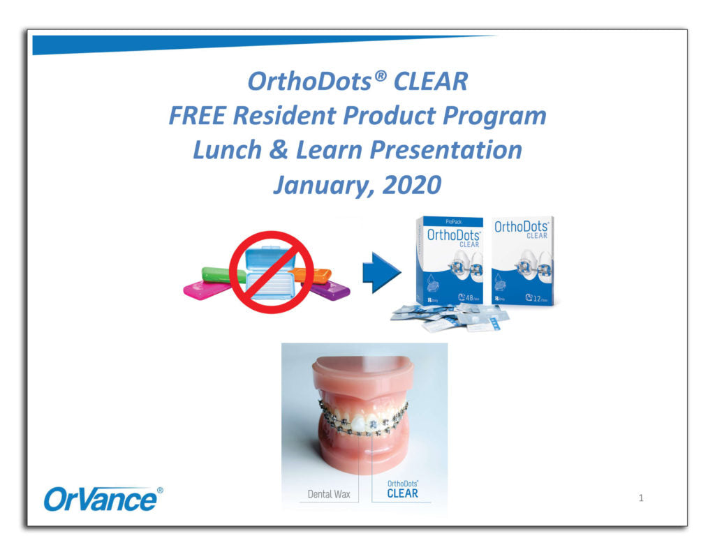 Orthodontic Resident Program Presentation