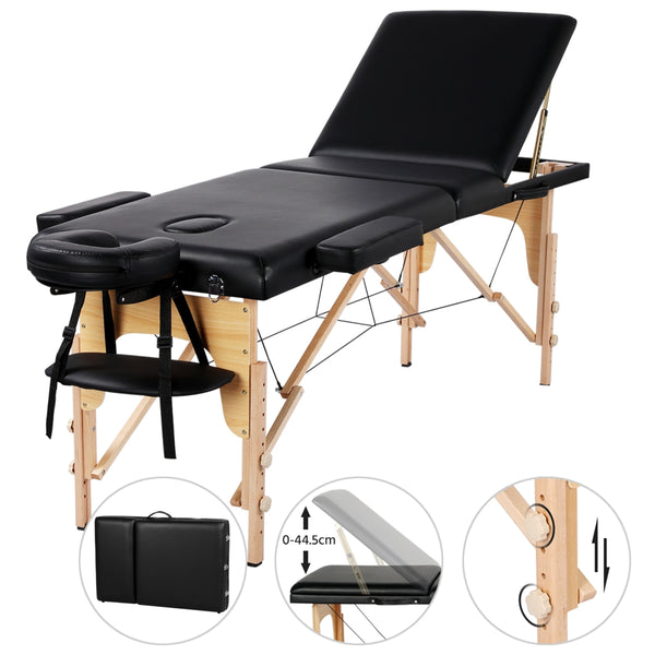 Adjustable Massage Bed 3 Sections