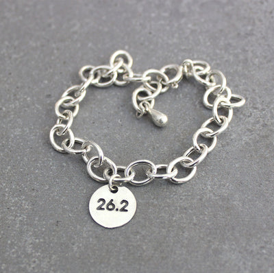 Monogram Double Link Charm Bracelet