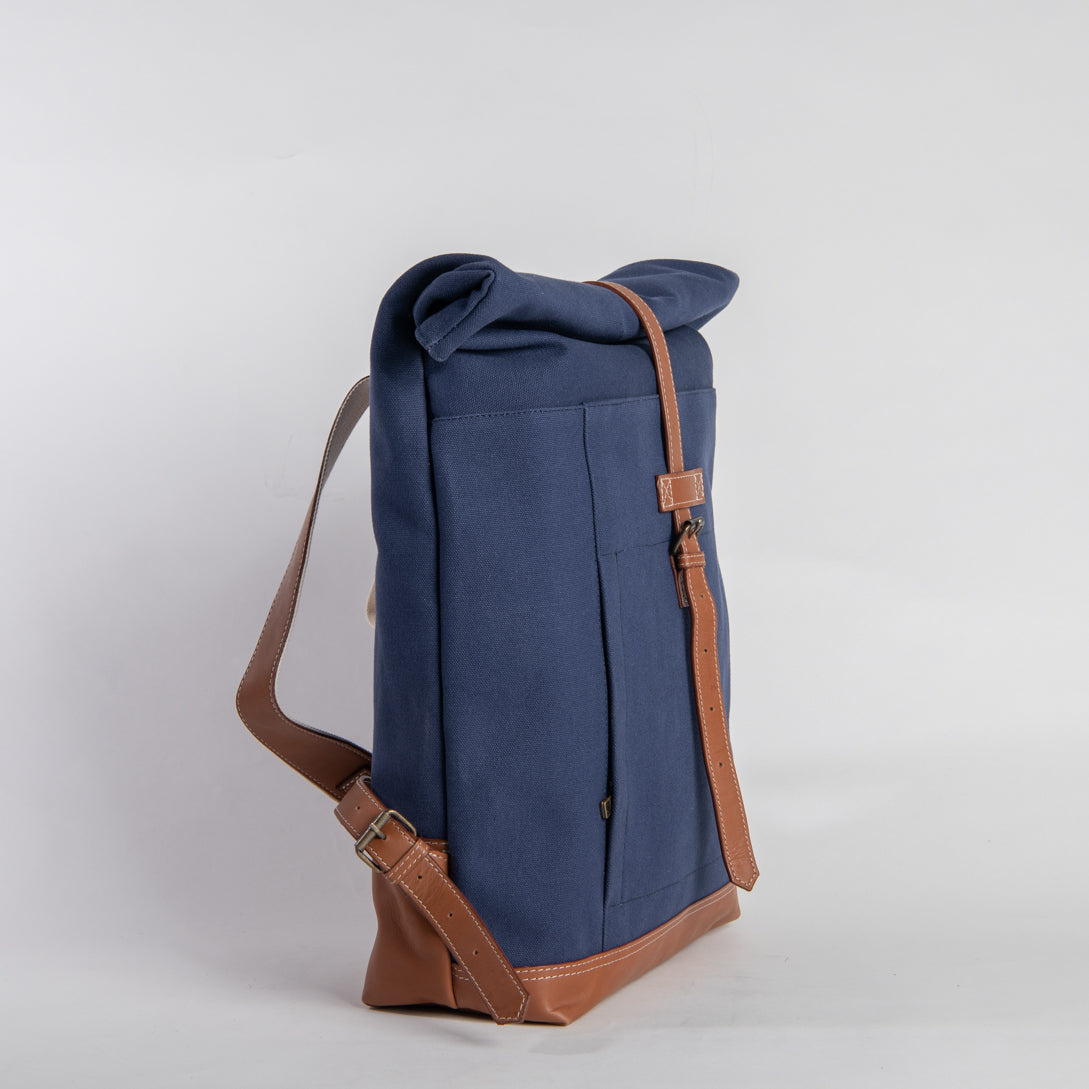 Arniko Backpack Roll Up Navy – Arniko Concept Store