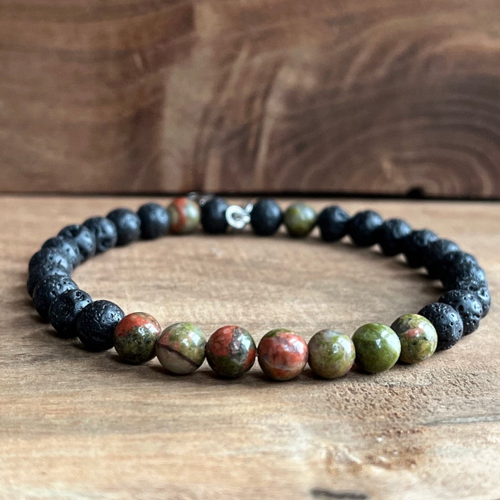 Chakra Lava Stone Diffuser Bracelet  Ravissante Canada