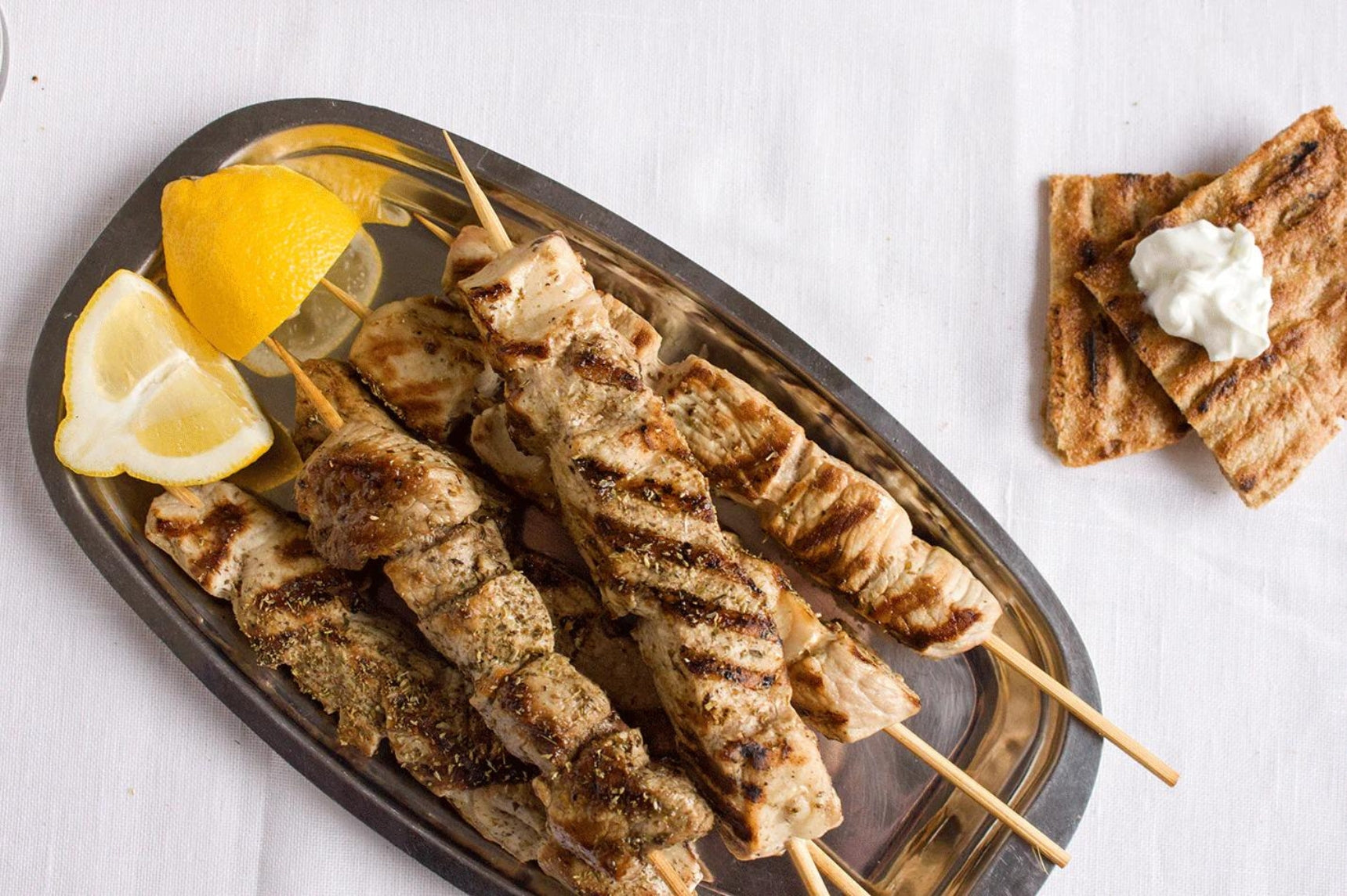 Souvlaki, le fast food grec par excellence!  