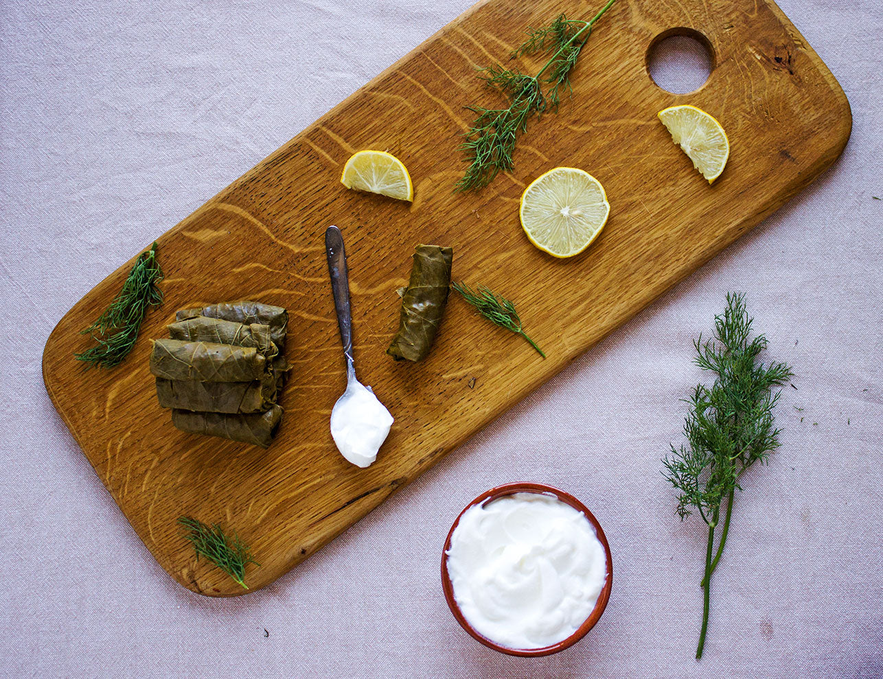 Dolmades, the traditional Greek recipe