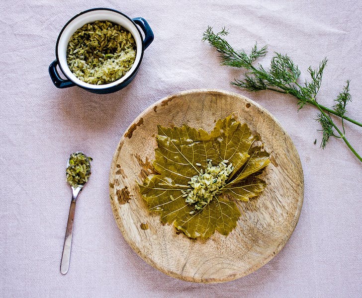 Recette Dolma à la grec  