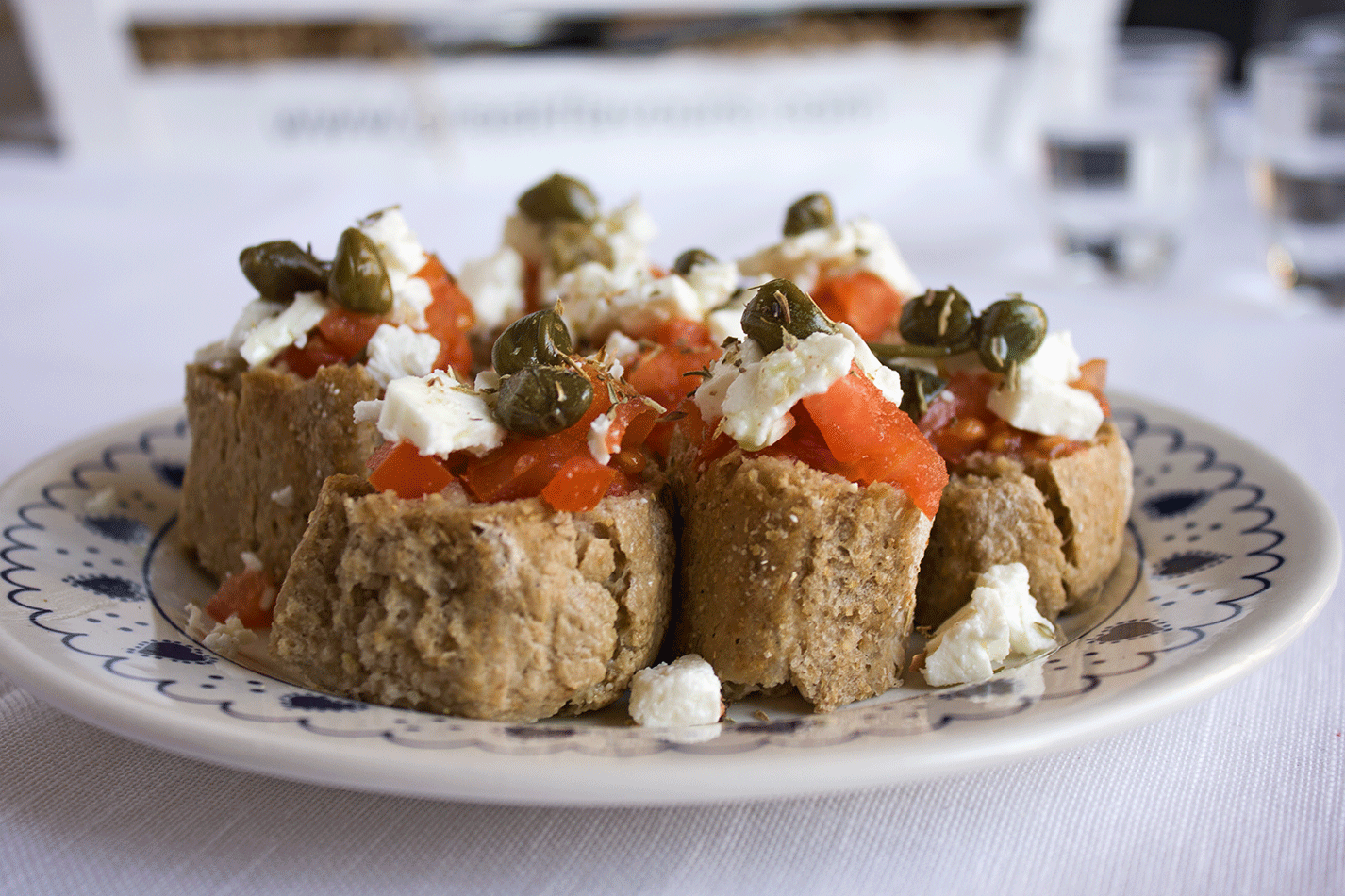 The Dakos salad, a Cretan delight