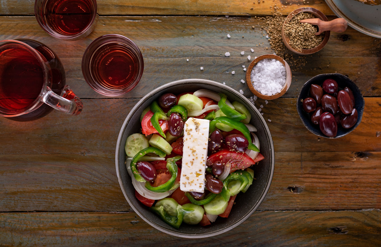 Griechischer Salat: wie man das Originalrezept macht