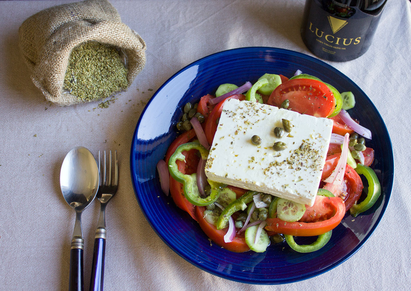 How to make a traditional Greek salad