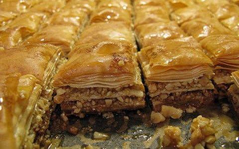 The famous baklava from Ioannina