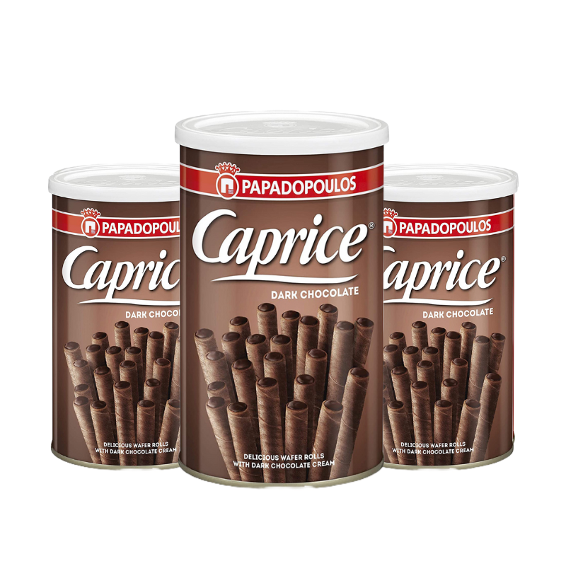 CAPRICE PAPADOPOULOS : gaufrettes grecques au chocolat 400g- Alpha