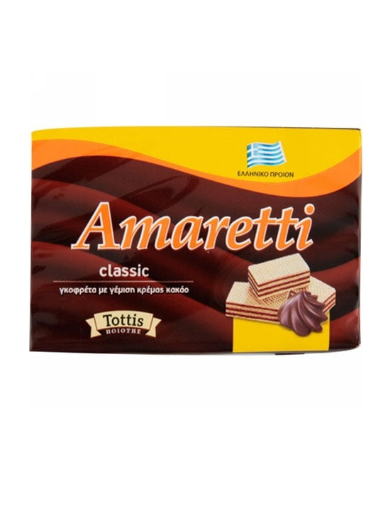 Greek Products | Greek Classic chocolate Wafer Amaretti 68g